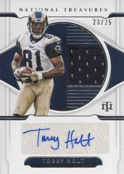 2021 Panini National Treasures - Material Signatures #MS-TH Torry Holt Front