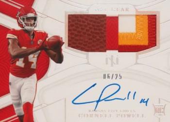 2021 Panini National Treasures - Rookie NFL Gear Signature Combos Holo Silver #RSC-CP Cornell Powell Front