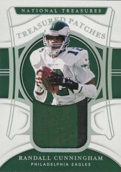 2021 Panini National Treasures - Treasured Patches Holo Silver #TP-RC Randall Cunningham Front