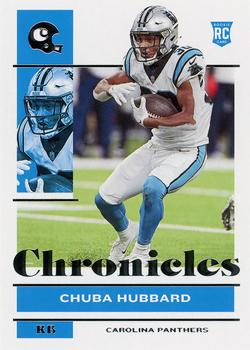 2021 Panini Chronicles #15 Chuba Hubbard Front