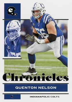 2021 Panini Chronicles #43 Quenton Nelson Front