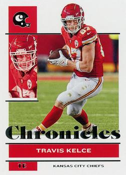 2021 Panini Chronicles #56 Travis Kelce Front