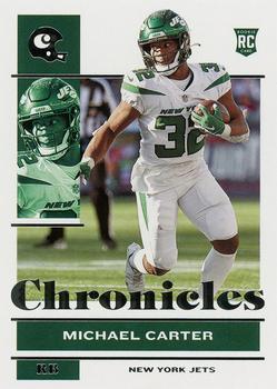 2021 Panini Chronicles #87 Michael Carter Front