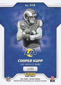 2021 Panini Instant Captains #C18 Cooper Kupp Back