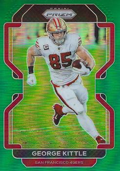 2021 Panini Prizm - Green #54 George Kittle Front