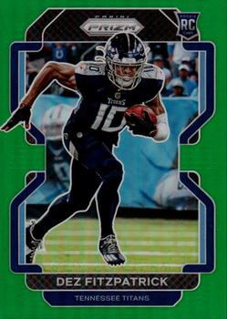 2021 Panini Prizm - Green #366 Dez Fitzpatrick Front