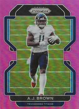 2021 Panini Prizm - Pink #1 A.J. Brown Front