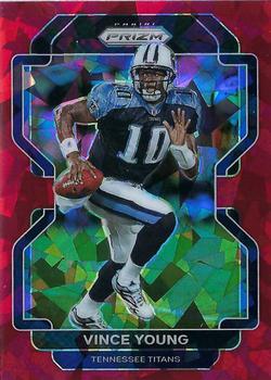 2021 Panini Prizm - Red Ice #9 Vince Young Front