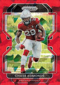 2021 Panini Prizm - Red Ice #77 Chase Edmonds Front