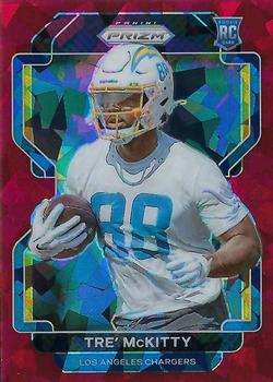 2021 Panini Prizm - Red Ice #416 Tre' McKitty Front