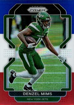 2021 Panini Prizm - Red White and Blue #85 Denzel Mims Front
