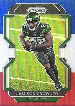 2021 Panini Prizm - Red White and Blue #86 Jamison Crowder Front