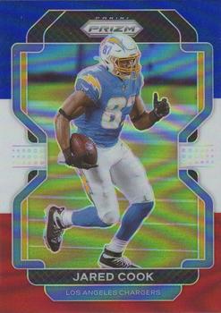 2021 Panini Prizm - Red White and Blue #168 Jared Cook Front