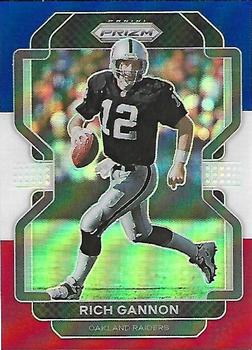 2021 Panini Prizm - Red White and Blue #184 Rich Gannon Front