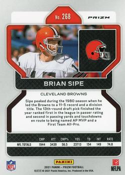 2021 Panini Prizm - Red White and Blue #268 Brian Sipe Back