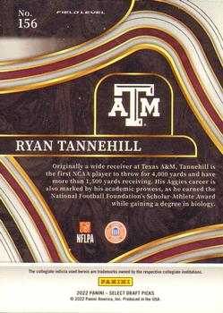 2022 Panini Select Draft Picks #156 Ryan Tannehill Back