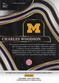 2022 Panini Select Draft Picks #167 Charles Woodson Back