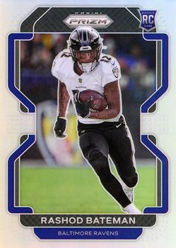 2021 Panini Prizm - Rookie Variations Prizm Silver #V-340 Rashod Bateman Front