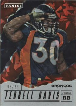2017 Panini Father's Day - Expansion Cracked Ice #TD Terrell Davis Front