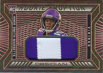 2021 Panini Obsidian - Rookie Eruption Electric Etch Red #RE-ISM Ihmir Smith-Marsette Front