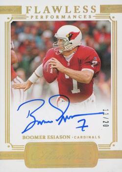 2021 Panini Flawless - Flawless Performances #FPE-BES Boomer Esiason Front
