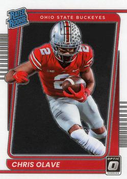 2022 Panini Chronicles Draft Picks - Donruss Optic Rated Rookie #8 Chris Olave Front