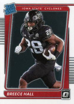 2022 Panini Chronicles Draft Picks - Donruss Optic Rated Rookie #19 Breece Hall Front