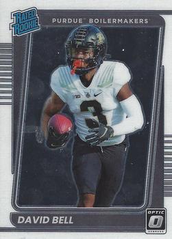 2022 Panini Chronicles Draft Picks - Donruss Optic Rated Rookie #22 David Bell Front