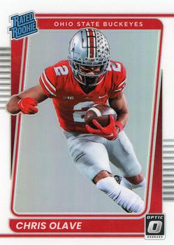 2022 Panini Chronicles Draft Picks - Donruss Optic Rated Rookie Holo #8 Chris Olave Front