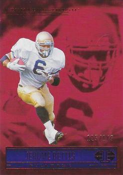 2022 Panini Chronicles Draft Picks - Illusions Red #23 Jerome Bettis Front