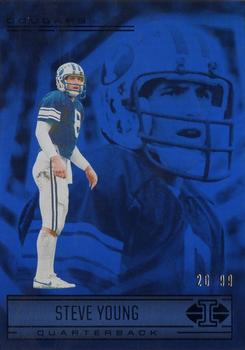 2022 Panini Chronicles Draft Picks - Illusions Blue #16 Steve Young Front