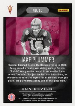 2022 Panini Chronicles Draft Picks - Illusions Purple #10 Jake Plummer Back
