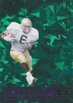 2022 Panini Chronicles Draft Picks - Illusions Cracked Ice Green #23 Jerome Bettis Front