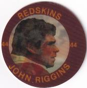 1984 7-Eleven Super Star Sports Coins: West Region #VI H John Riggins Front