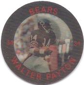 1984 7-Eleven Super Star Sports Coins: West Region #VII H Walter Payton Front