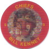 1984 7-Eleven Super Star Sports Coins: West Region #XIII H Bill Kenney Front