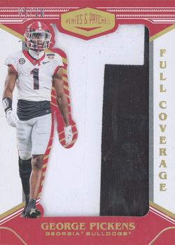 2022 Panini Chronicles Draft Picks - Plates and Patches Full Coverage Prime #PP-GPI George Pickens Front