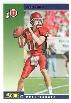 2022 Panini Chronicles Draft Picks - Score Retro Pink #7 Alex Smith Front