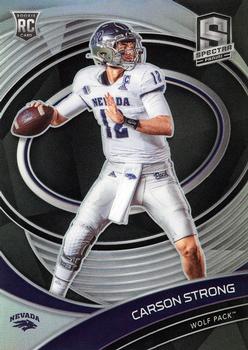 2022 Panini Chronicles Draft Picks - Spectra #33 Carson Strong Front