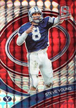 2022 Panini Chronicles Draft Picks - Spectra Red #84 Steve Young Front