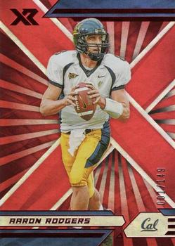 2022 Panini Chronicles Draft Picks - XR Red #1 Aaron Rodgers Front
