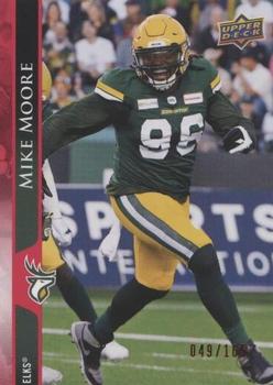 2021 Upper Deck CFL - Red #8 Mike Moore Front