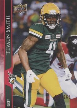 2021 Upper Deck CFL - Red #35 Tevaun Smith Front