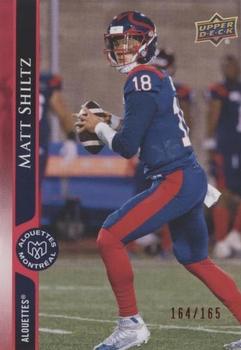 2021 Upper Deck CFL - Red #94 Matthew Shiltz Front