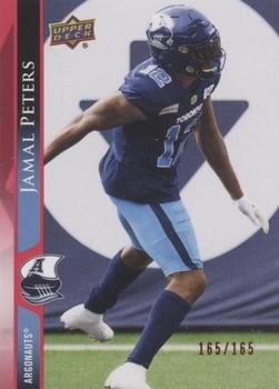 2021 Upper Deck CFL - Red #141 Jamal Peters Front