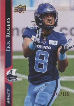 2021 Upper Deck CFL - Red #181 Eric Rogers Front