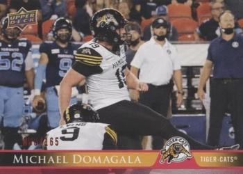 2021 Upper Deck CFL - Red #186 Michael Domagala Front