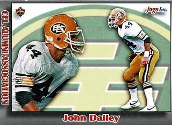 2022 JOGO CFL Alumni Series 35 #711 John Dailey Front