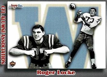 2022 JOGO CFL Alumni Series 35 #724 Roger Locke Front