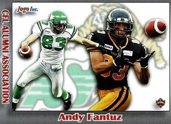 2022 JOGO CFL Alumni Series 36 #727 Andy Fantuz Front